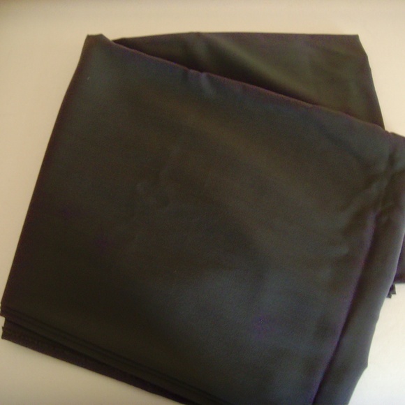 Pure Silk Chiffon Fabric in Gunmetal Gray (Deep Gray) - Picture 10 of 13